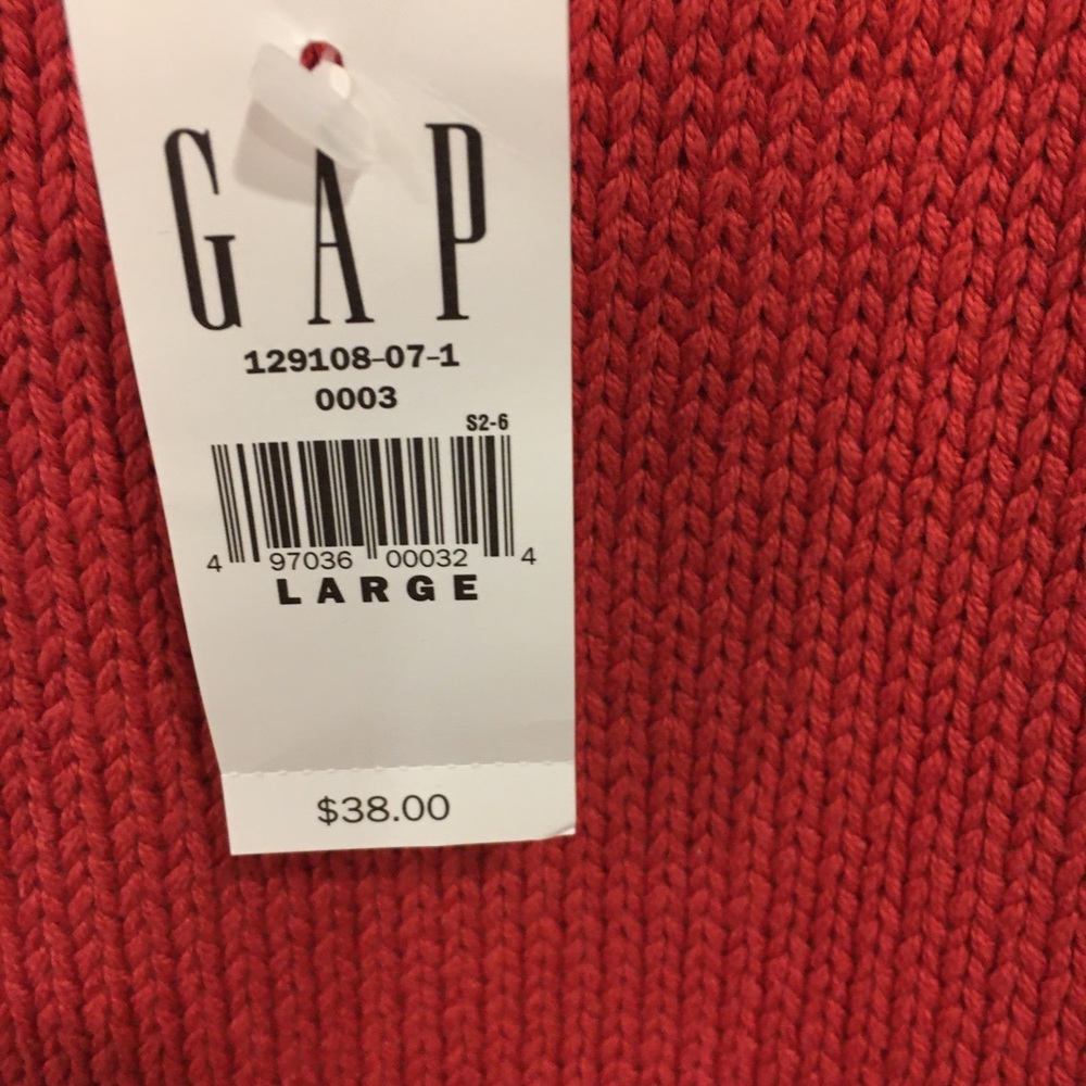 NWT Gap Salmon Sweater - Picture 3 of 7